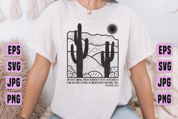Cactus Trust God’s Timing Proverbs SVG Review