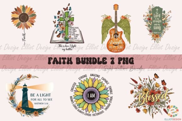 Real-World Review of Faith Bundle 7 Png for Embroidery Projects