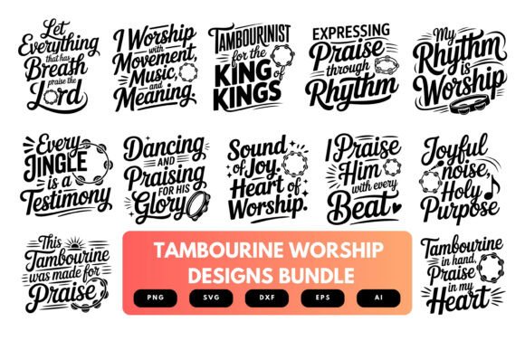 Tambourine SVG Bundle Review for Real Embroidery Projects