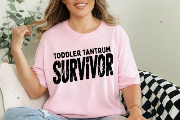 Toddler Tantrum Survivor SVG Design: A Mom’s Must-Have for Embroidery Projects